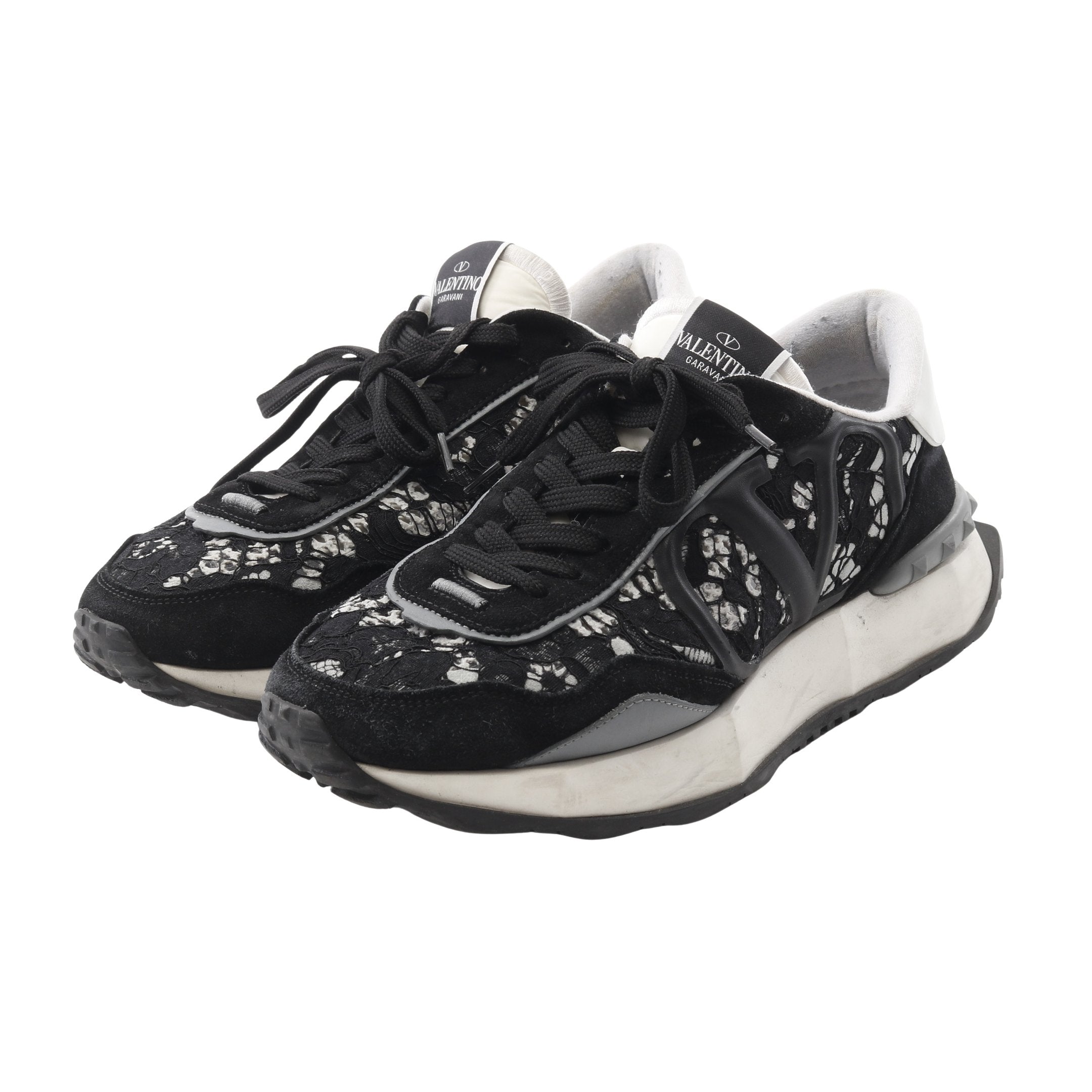 VALENTINO GARAVANI レースランナースニーカー 【公式通販】