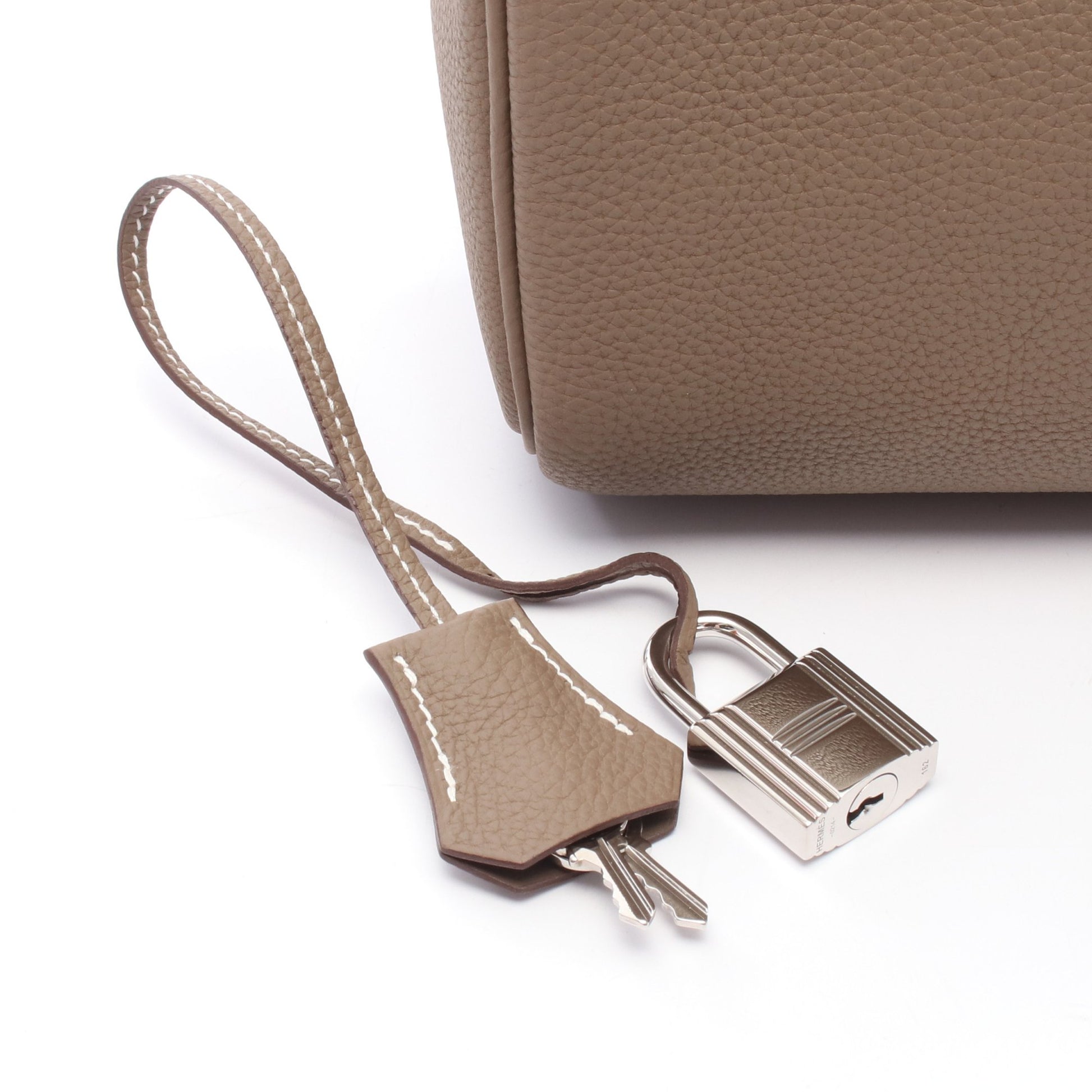ケリーアッカドPM エトゥープ ボディバッグ トゴ グレーブラウン シルバー金具 W刻印 エルメス バッグ HERMES