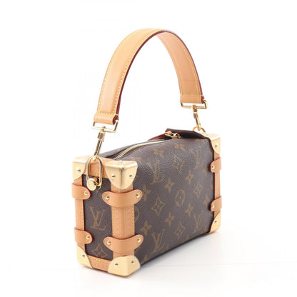 サイドトランクPM モノグラム ハンドバッグ PVC レザー ブラウン 2WAY ルイヴィトン バッグ LOUIS VUITTON