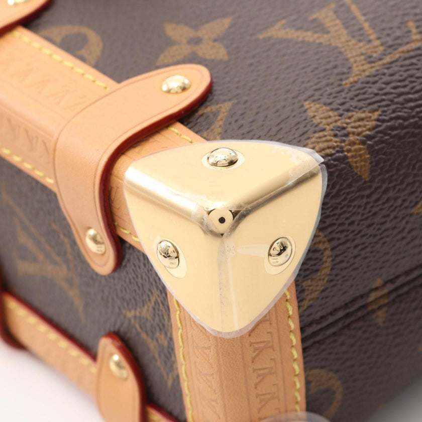 サイドトランクPM モノグラム ハンドバッグ PVC レザー ブラウン 2WAY ルイヴィトン バッグ LOUIS VUITTON