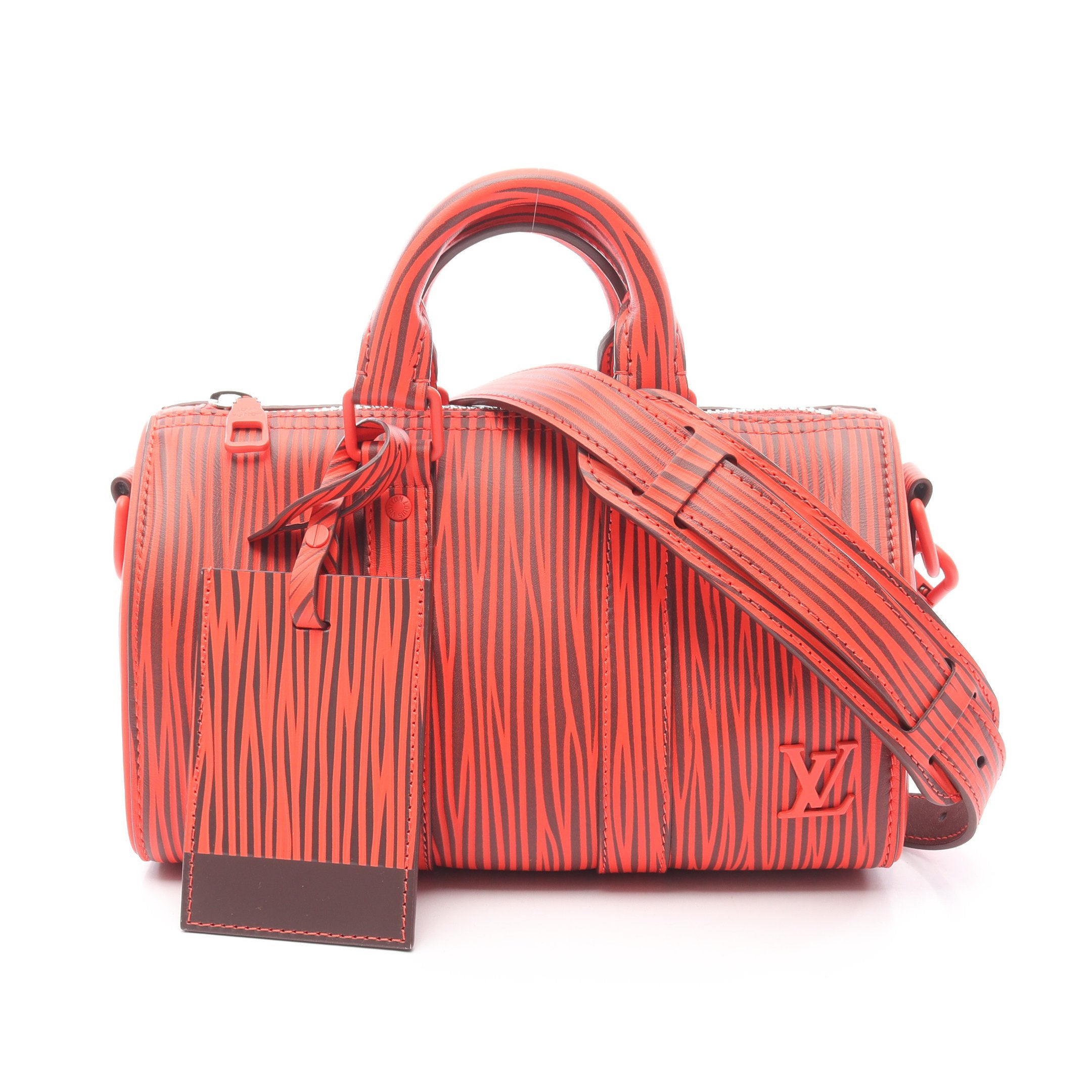 LOUIS VUITTON × Park Seo-Bo キーポル バンドリエール25 エピXLレザー