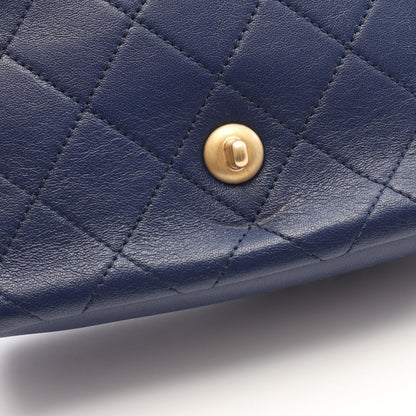 CHANEL19 マトラッセ チェーンショルダーバッグ ラムスキン ブルー ライトブルー ゴールド金具 シャネル バッグ CHANEL