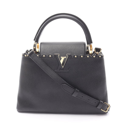 カプシーヌPM ノワール ハンドバッグ トリヨンレザー ブラック 2WAY ルイヴィトン バッグ LOUIS VUITTON