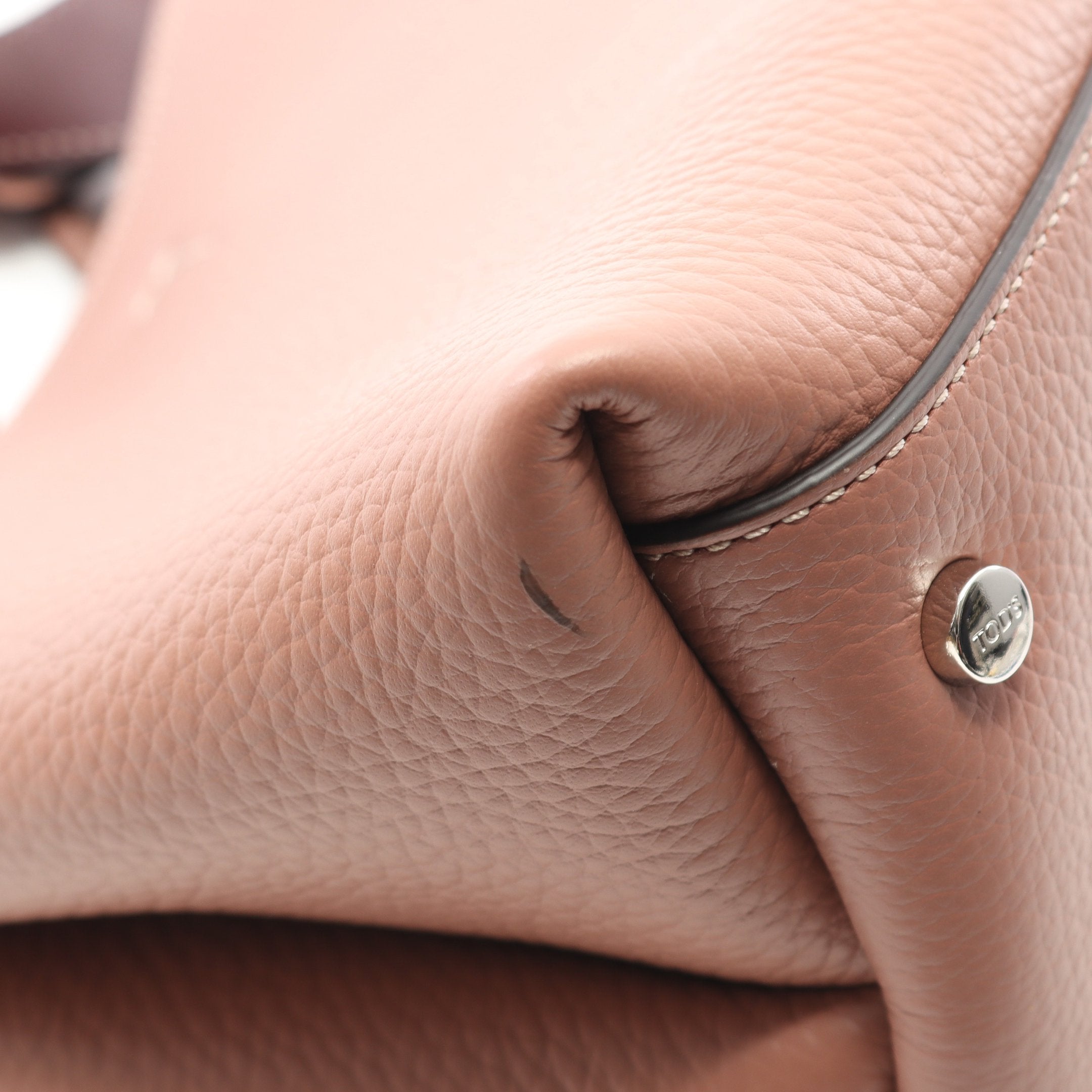 TOD'S トッズレザーバッグマイクロマイクロレザーバッグ限定色ピンク