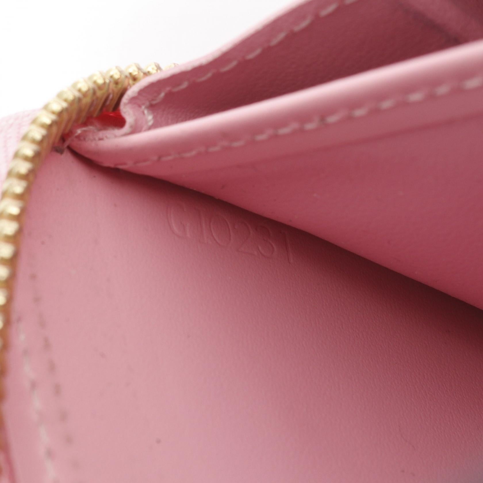 ジッピーウォレット モノグラムヴェルニ ラウンドファスナー財布