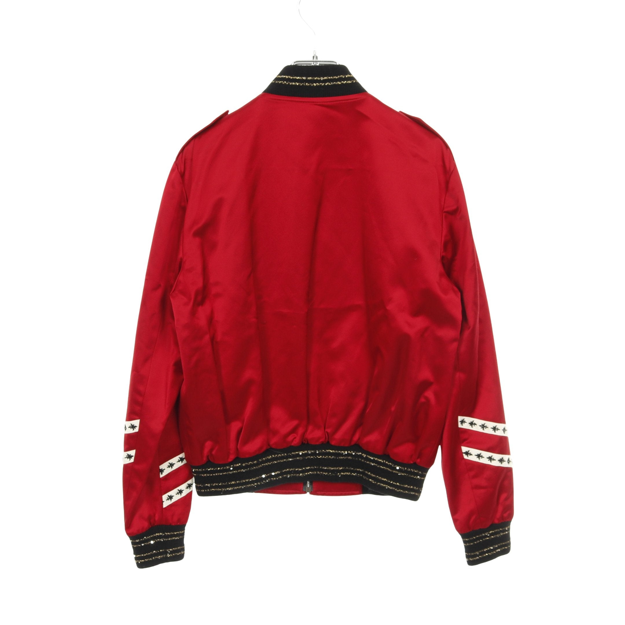 Red Officer Bomber Jacket ナポレオンジャケット ボンバー