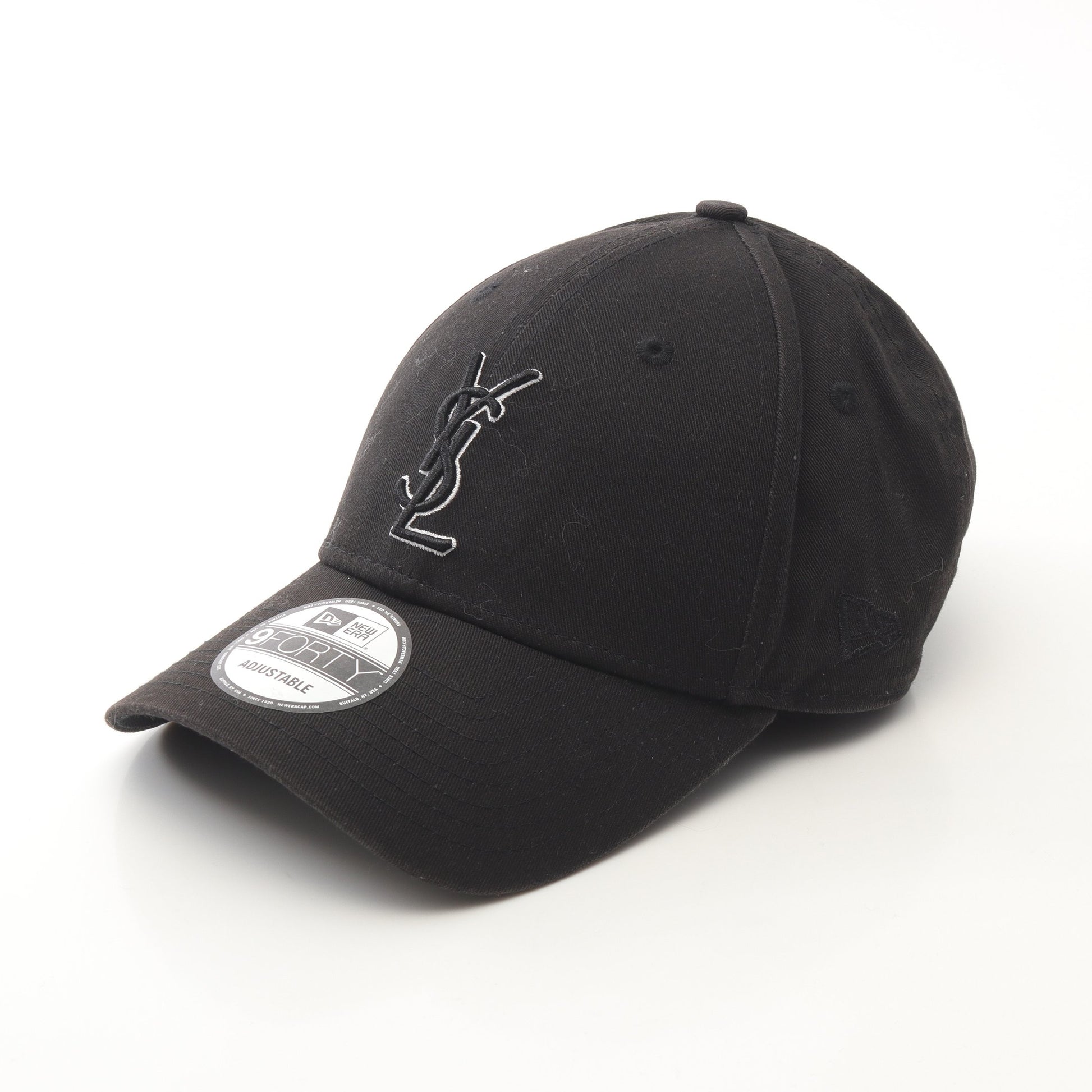 SAINT LAURENT PARIS × NEW ERA YSLロゴ ベースボール キャップ 
