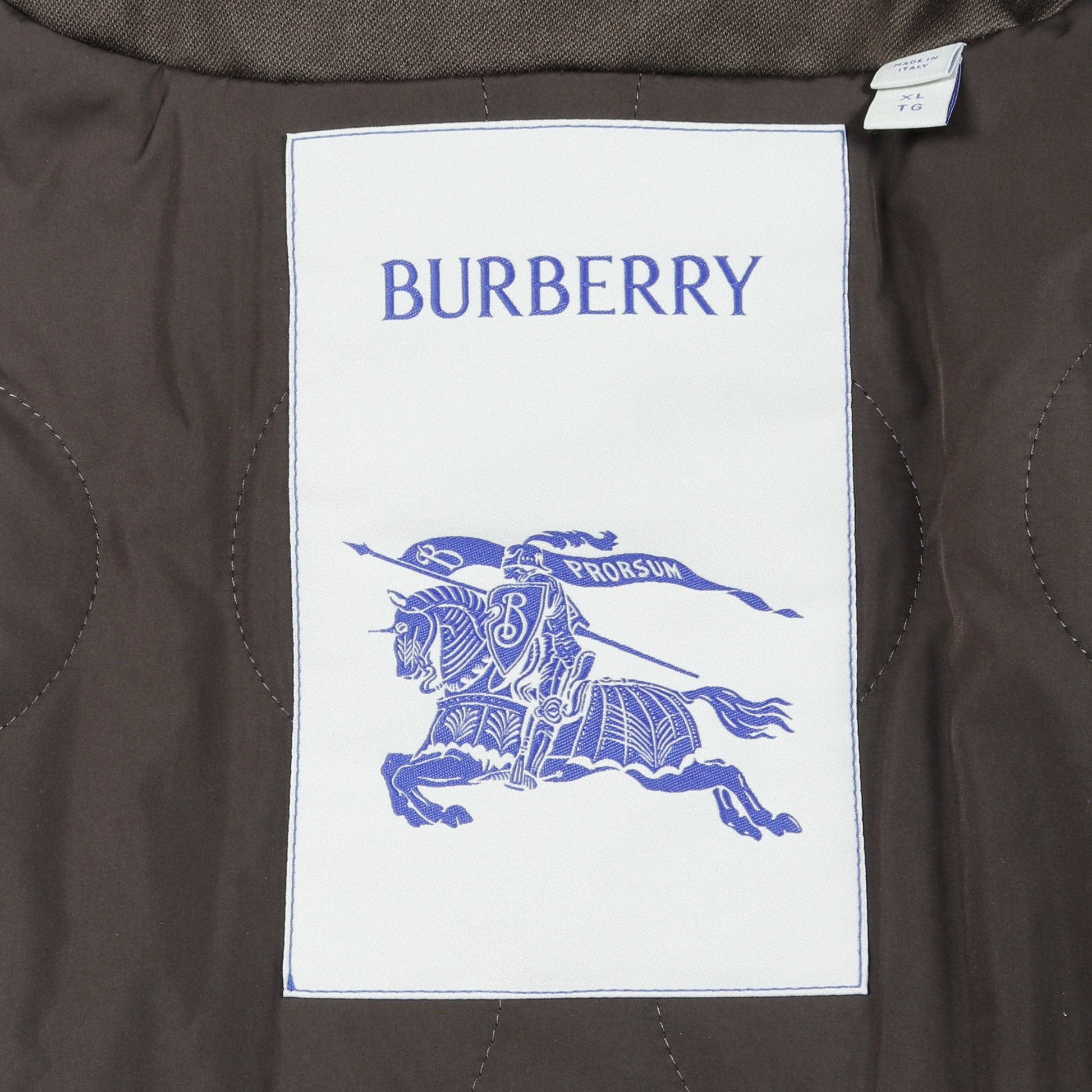ボンバージャケット コットン カーキグリーン ムートン切替 バーバリー アウター BURBERRY
