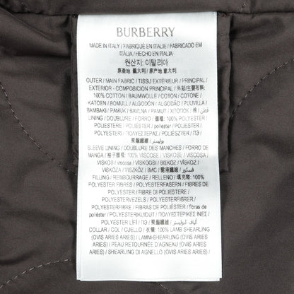 ボンバージャケット コットン カーキグリーン ムートン切替 バーバリー アウター BURBERRY