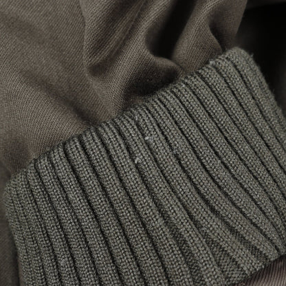 ボンバージャケット コットン カーキグリーン ムートン切替 バーバリー アウター BURBERRY