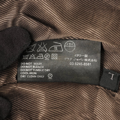 ブルゾン チェック ナイロン カーキグリーン ブラウン 中綿 プラダ アウター PRADA
