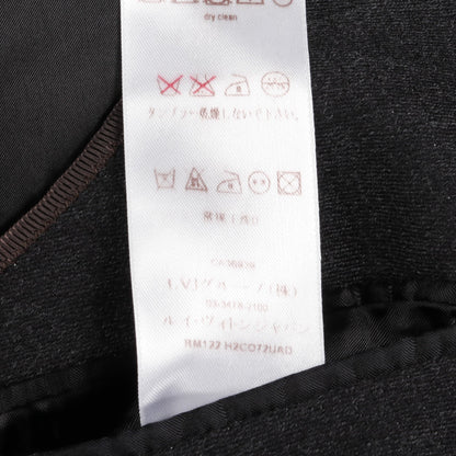 チェスターコート ウール ダークグレー ダブルブレスト ルイヴィトン アウター LOUIS VUITTON
