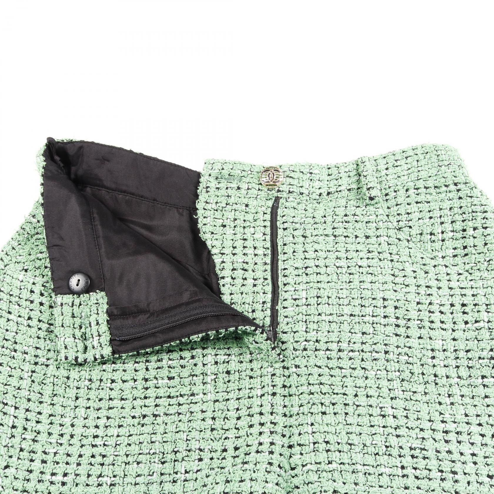 CHANEL シャネル　ショートパンツ 24C☆グラデーションカラー】 CHANEL デニム ショートパンツ (CHANEL