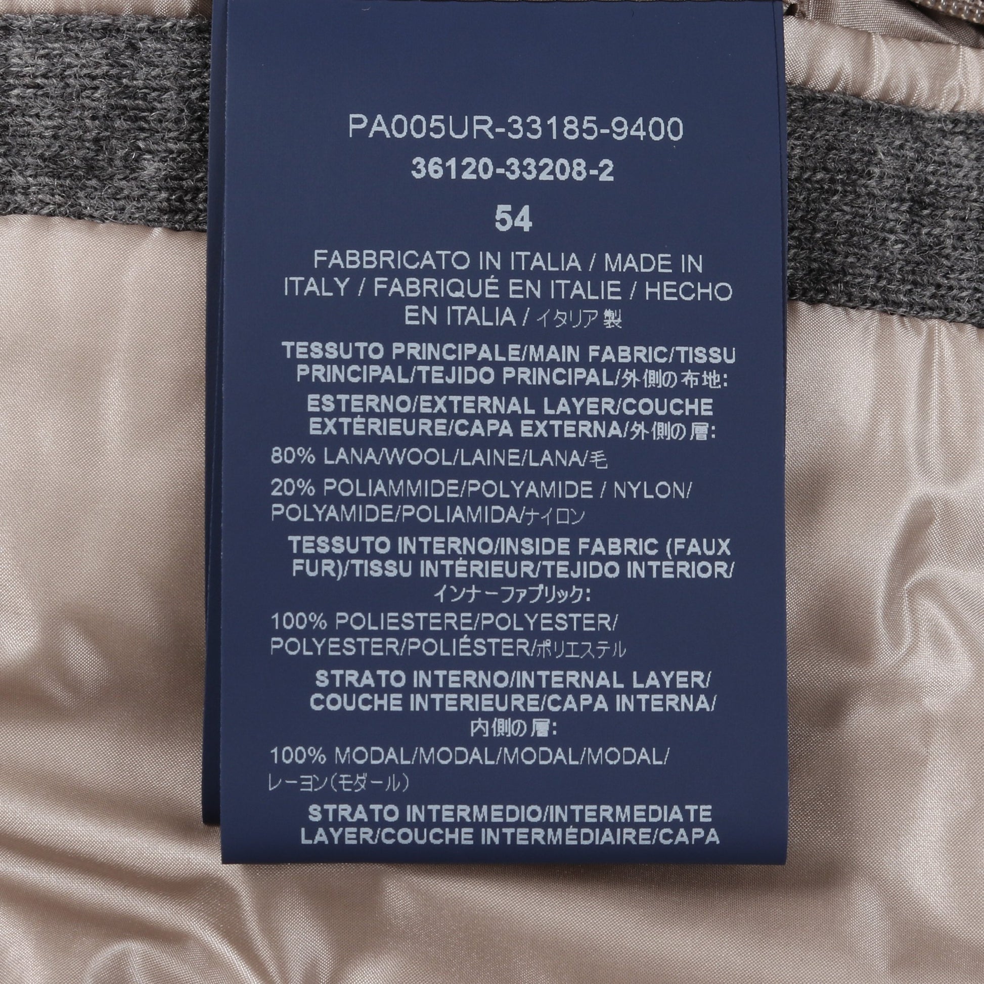 RESORT コート ウール グレー フード付き ヘルノ アウター HERNO