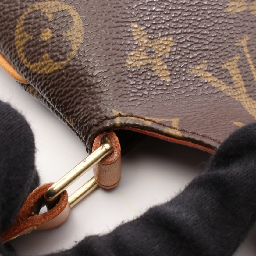 ミュゼットタンゴ ショートストラップ モノグラム ショルダーバッグ PVC レザー ブラウン ルイヴィトン バッグ LOUIS VUITTON