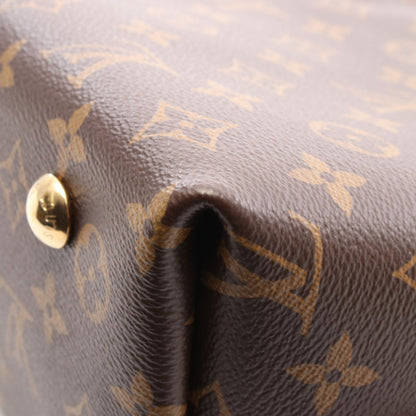 キャリーオール NM PM モノグラム ショルダーバッグ PVC レザー ブラウン ルイヴィトン バッグ LOUIS VUITTON