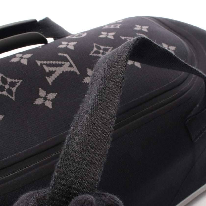 ホライゾン ソフト 2R55 キャリーケース スーツケース キャンバス ジャガードニット レザー ブラック グレー ルイヴィトン バッグ LOUIS VUITTON