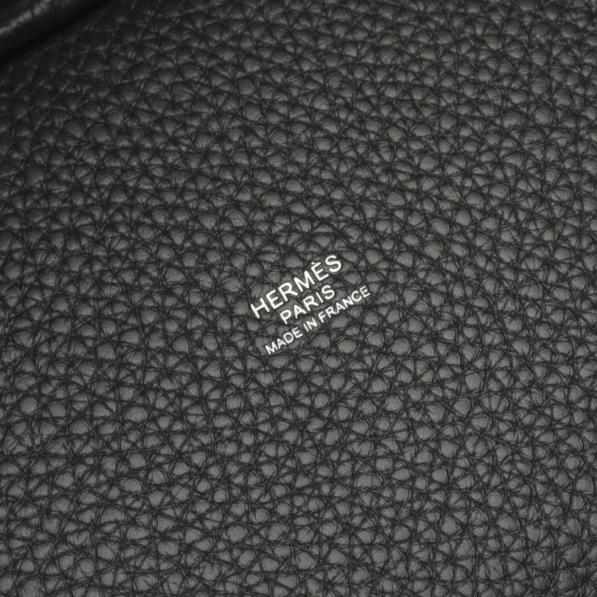 ピコタンロックPM ヴェールフォンセ ハンドバッグ トリヨンクレマンス ダークグリーン シルバー金具 K刻印 エルメス バッグ HERMES