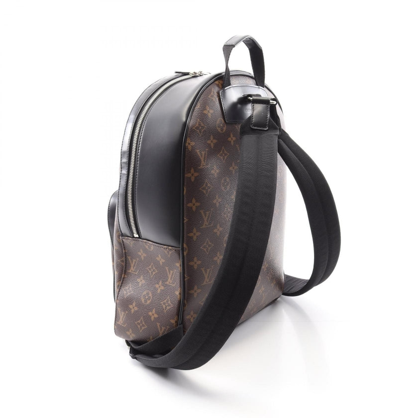 ジョッシュ モノグラムマカサー バックパック リュックサック PVC レザー ブラウン ブラック ルイヴィトン バッグ LOUIS VUITTON