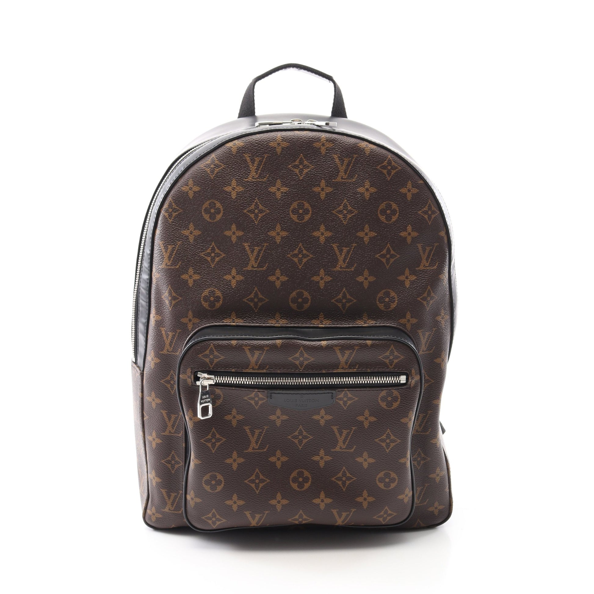 ジョッシュ モノグラムマカサー バックパック リュックサック PVC レザー ブラウン ブラック ルイヴィトン バッグ LOUIS VUITTON