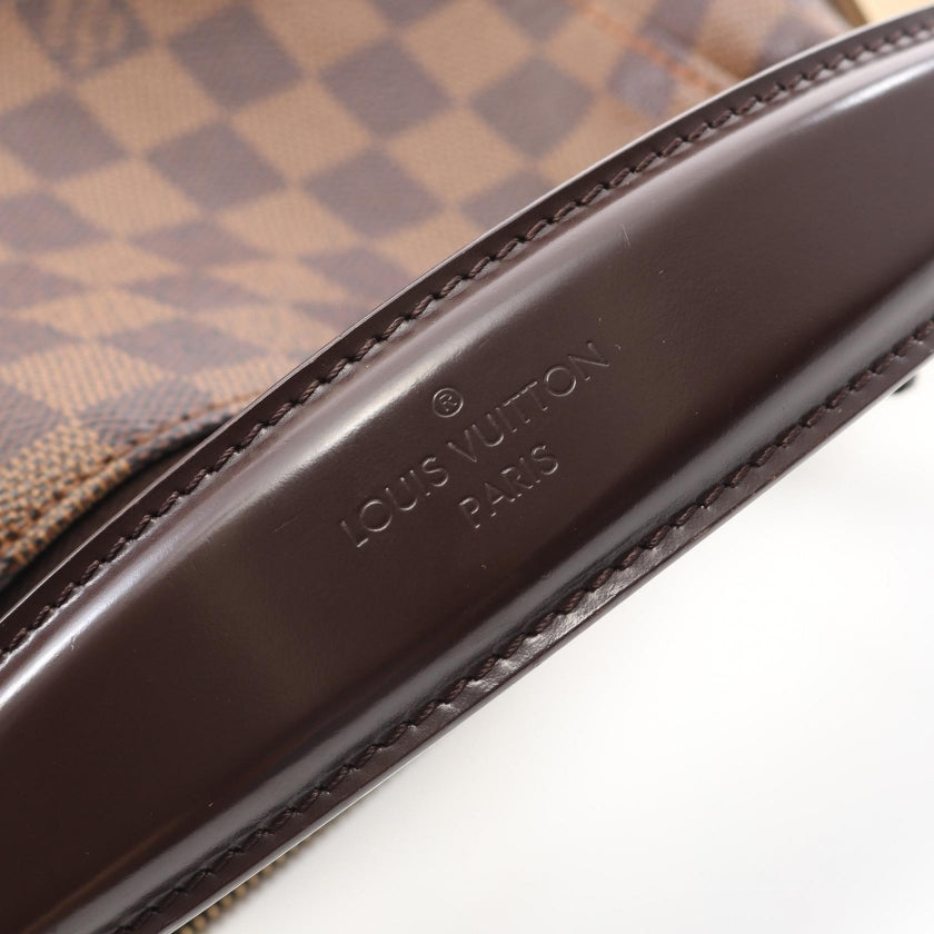 ポートペローPM ダミエエベヌ ワンショルダーバッグ PVC レザー ブラウン ルイヴィトン バッグ LOUIS VUITTON