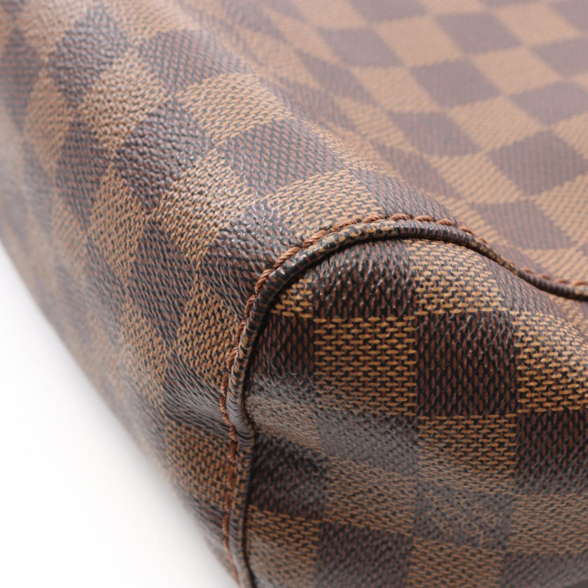 ポートペローPM ダミエエベヌ ワンショルダーバッグ PVC レザー ブラウン ルイヴィトン バッグ LOUIS VUITTON
