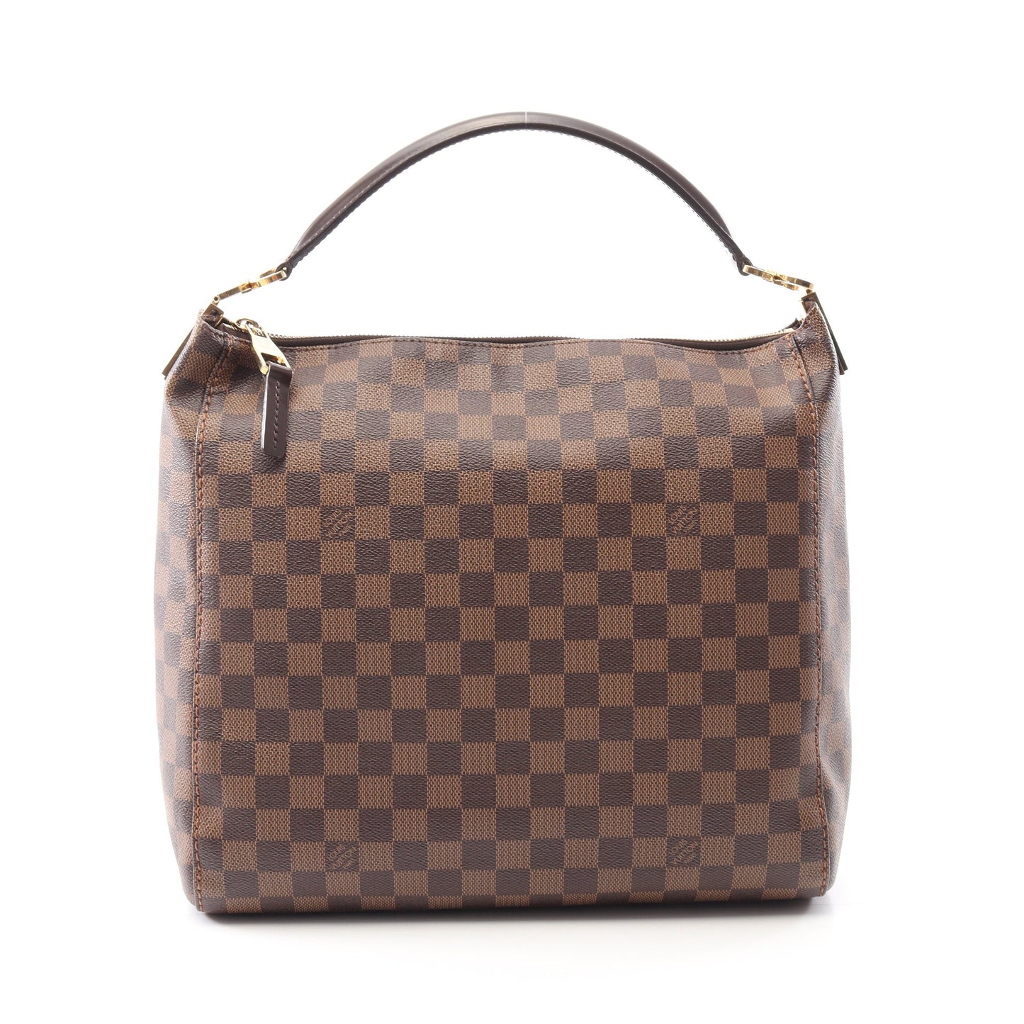 ポートペローPM ダミエエベヌ ワンショルダーバッグ PVC レザー ブラウン ルイヴィトン バッグ LOUIS VUITTON