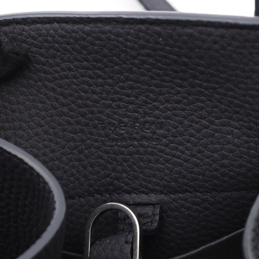 SOFT MARGAUX 10 マルゴー ハンドバッグ レザー ダークネイビー 2WAY ザロウ バッグ THE ROW