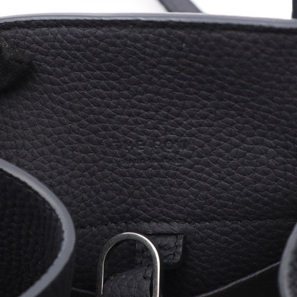 SOFT MARGAUX 10 マルゴー ハンドバッグ レザー ダークネイビー 2WAY ザロウ バッグ THE ROW