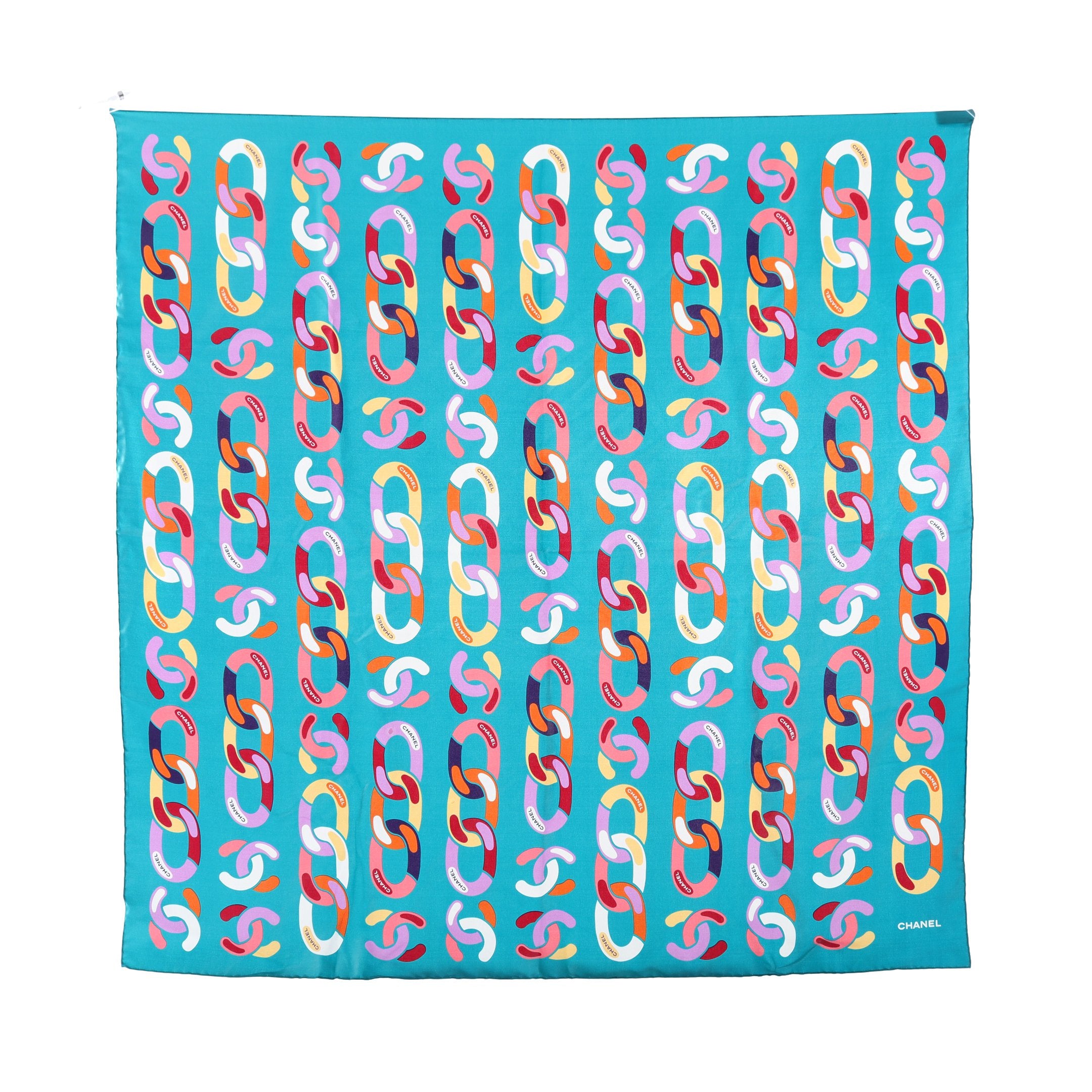 C*)様 国内正規✨CHANEL シルク チェック柄 スカーフ ヘアゴムセット C*)様 国内正規✨CHANEL シルク チェック柄 スカーフ ヘアゴムセット