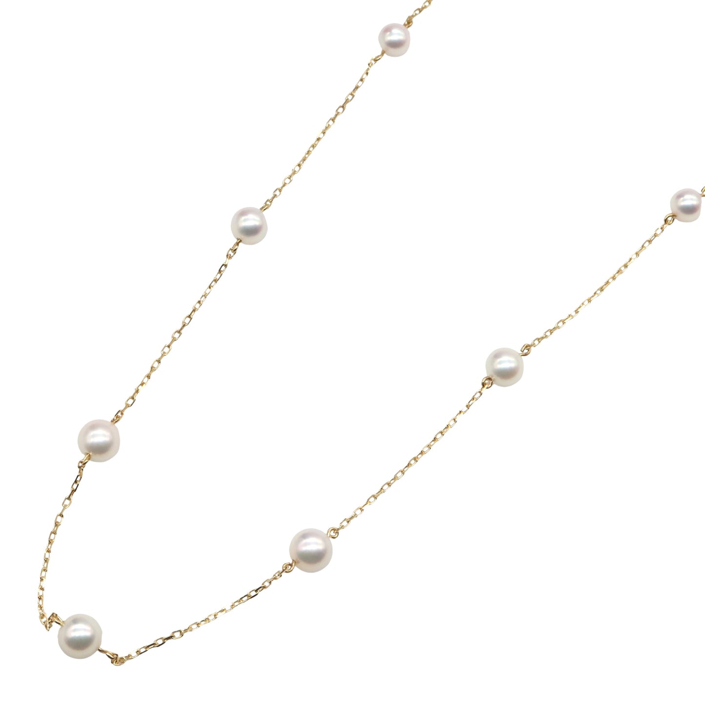 パール ネックレス ネックレス K18（イエローゴールド） パール ホワイト ミキモト アクセサリー MIKIMOTO