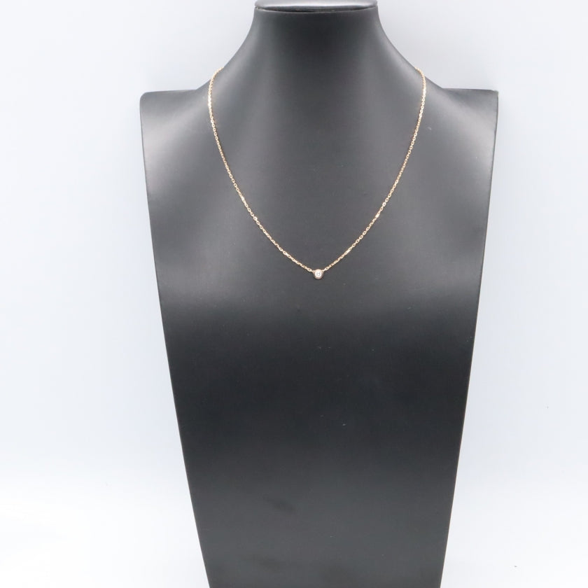 ダムール ネックレス SM ネックレス K18PG（ピンクゴールド