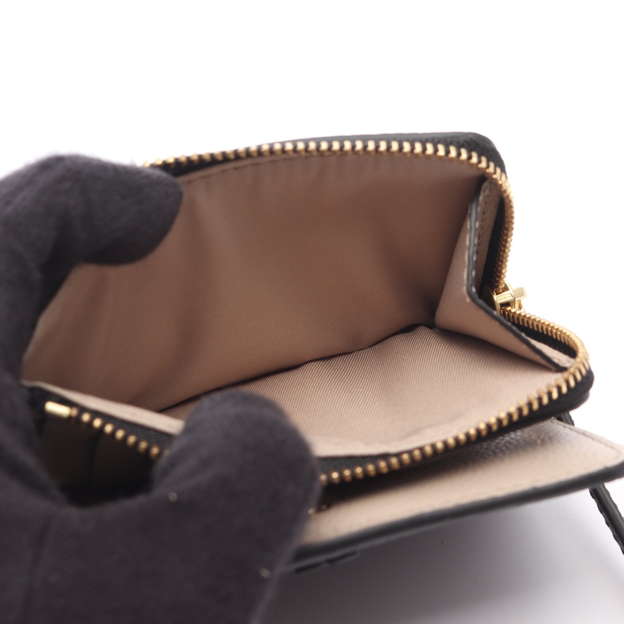 MCGRAW マックグロー 二つ折り財布 レザー ブラック トリーバーチ – RECLO