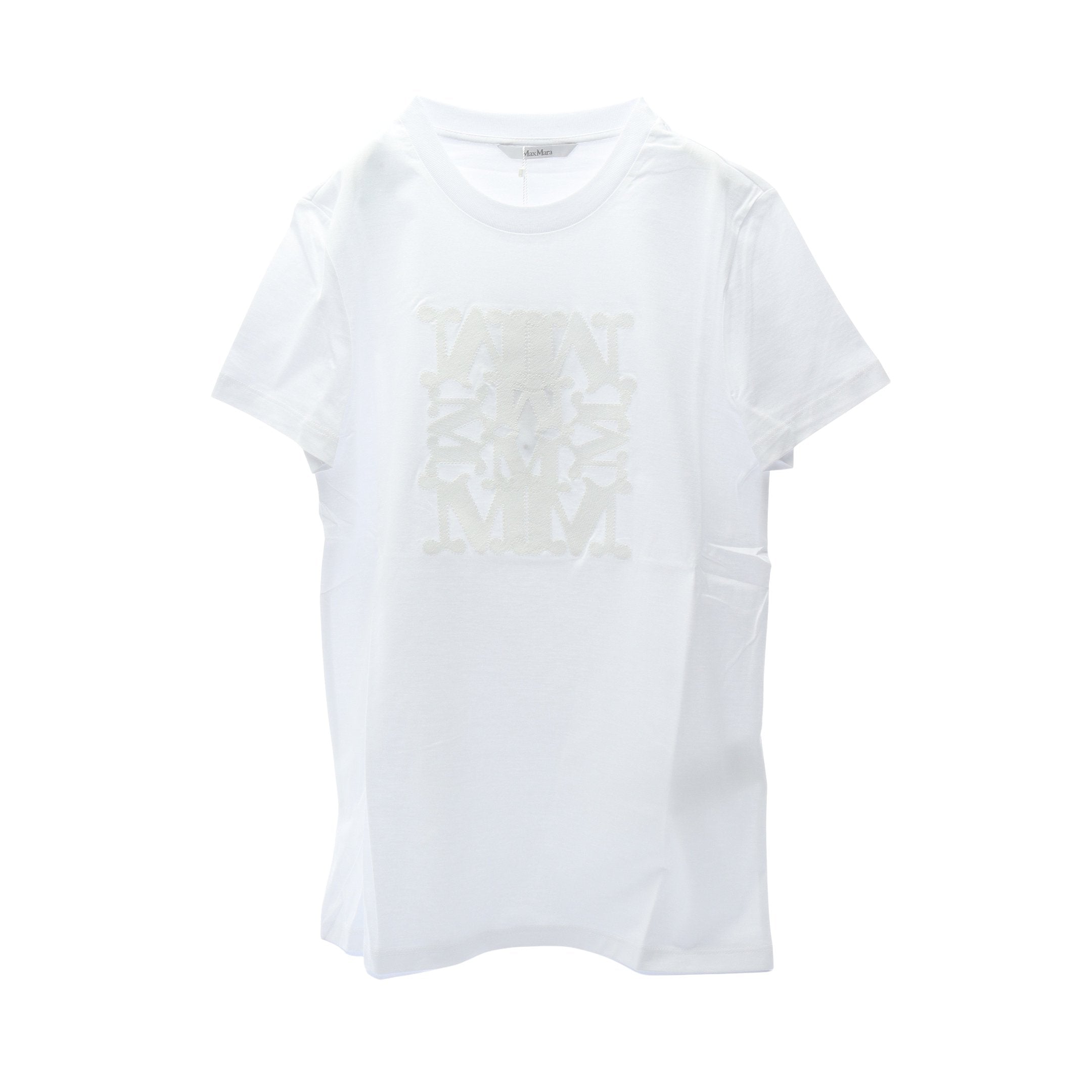 マックスマーラ MAX MARA GIOVANE ジオヴァニ カットソー 衣料品 トップス コットン レディース ホワイト系 2411941052600001S 【新品】 マックスマーラ MAX MARA GIOVANE ジオヴァニ カットソー 衣料品