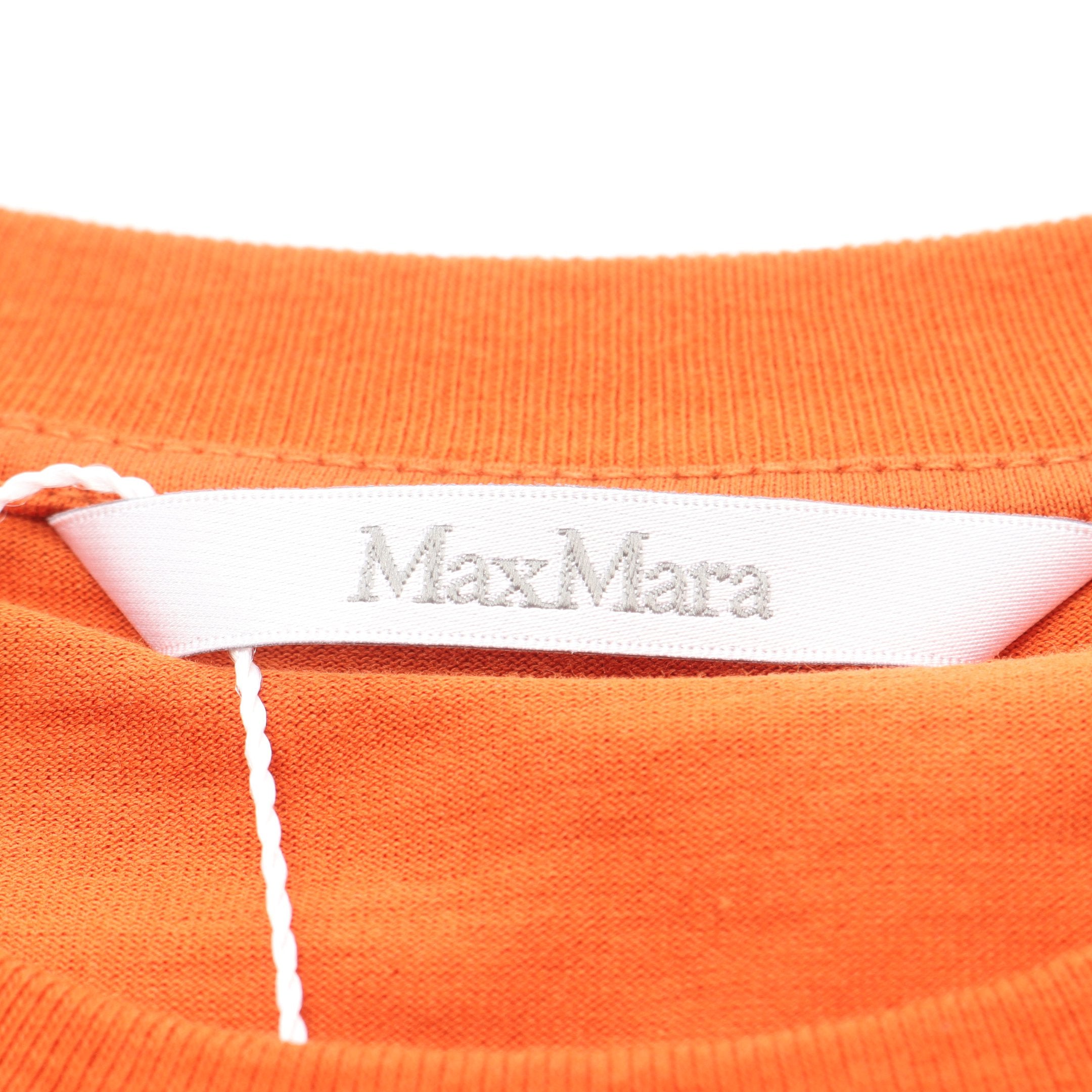 GIOVANE ジオヴァニ Tシャツ コットン オレンジブラウン マックス