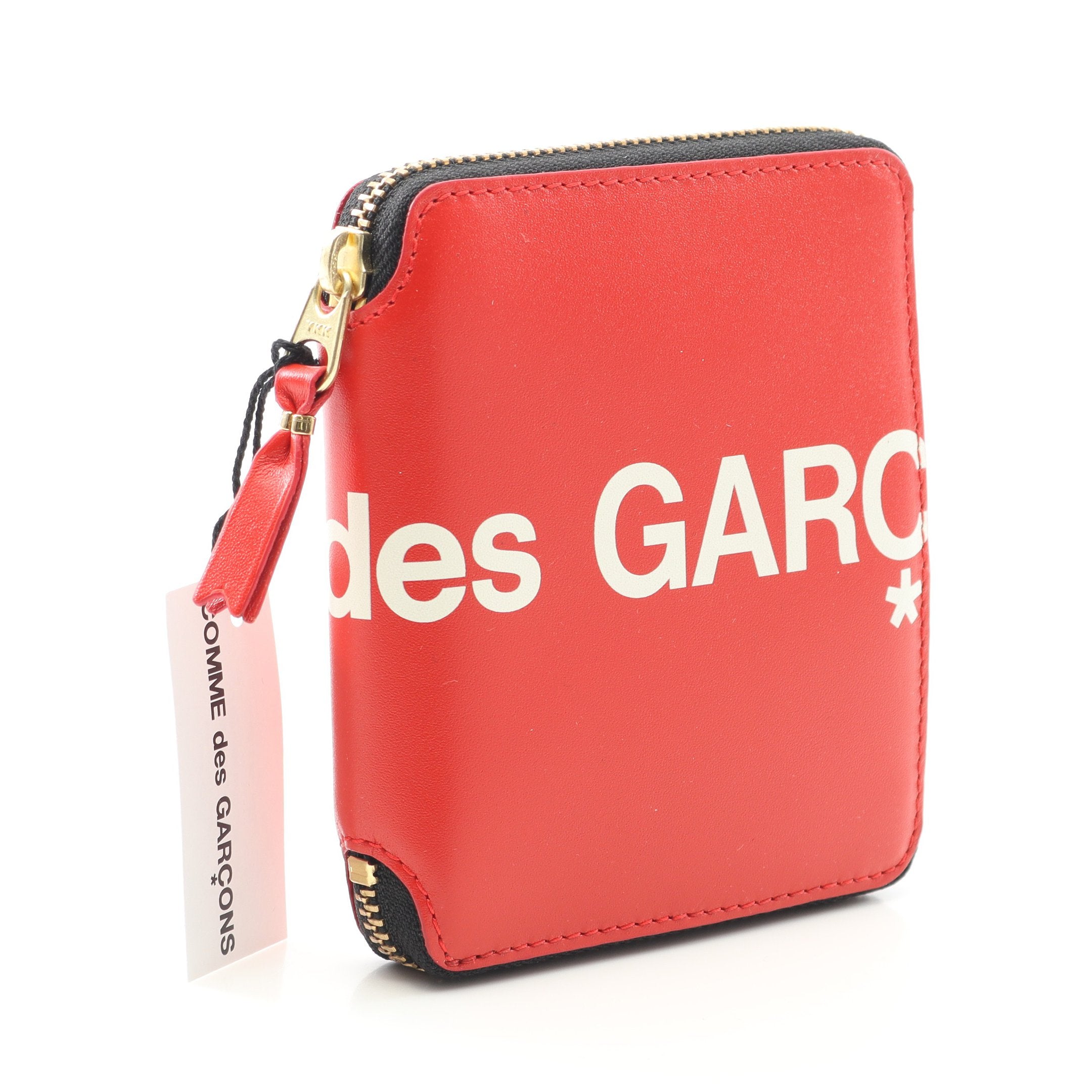 コムデギャルソン HUGE LOGO ラウンドジップウォレット コムデギャルソン HUGE LOGO ラウンドジップウォレット HUGE LOGO