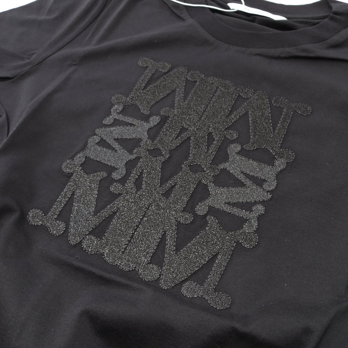 TAVERNA Tシャツ コットン ブラック マックスマーラ トップス Max Mara