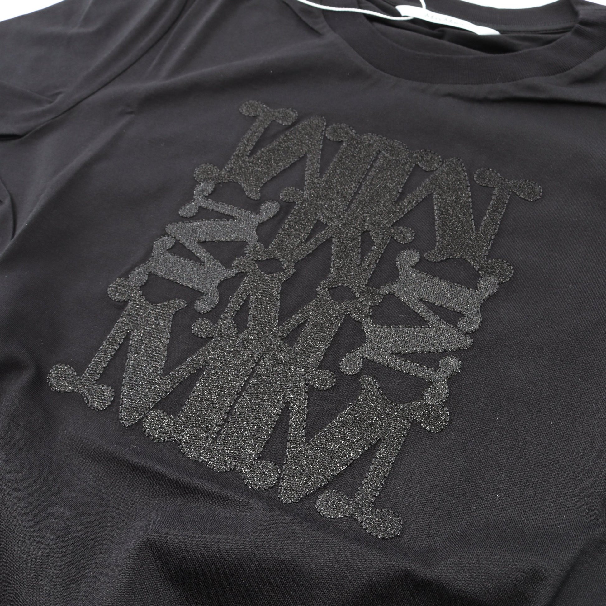 TAVERNA Tシャツ コットン ブラック マックスマーラ トップス Max Mara
