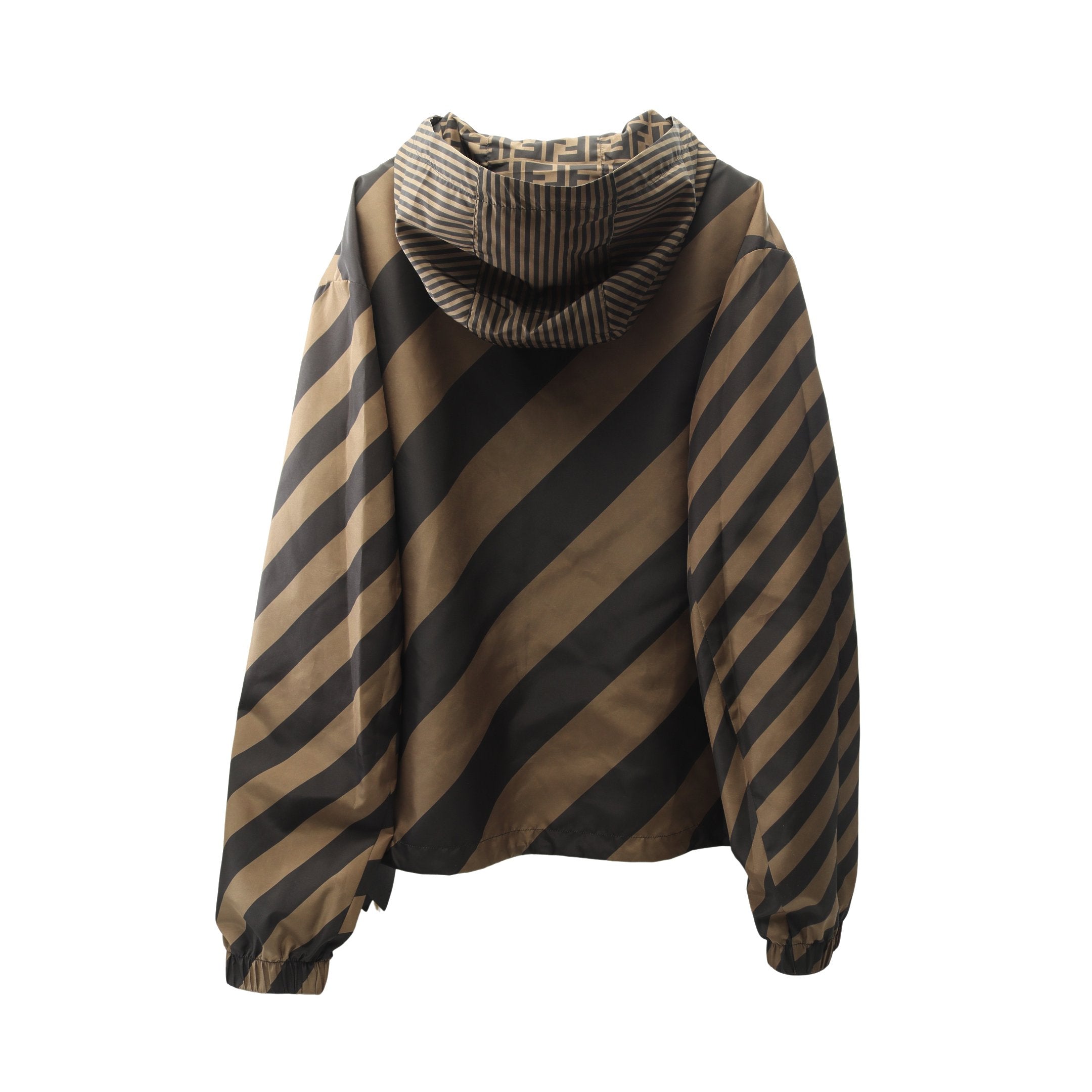 ズッカ ウィンドブレーカー マウンテンパーカー ブラウン ブラック