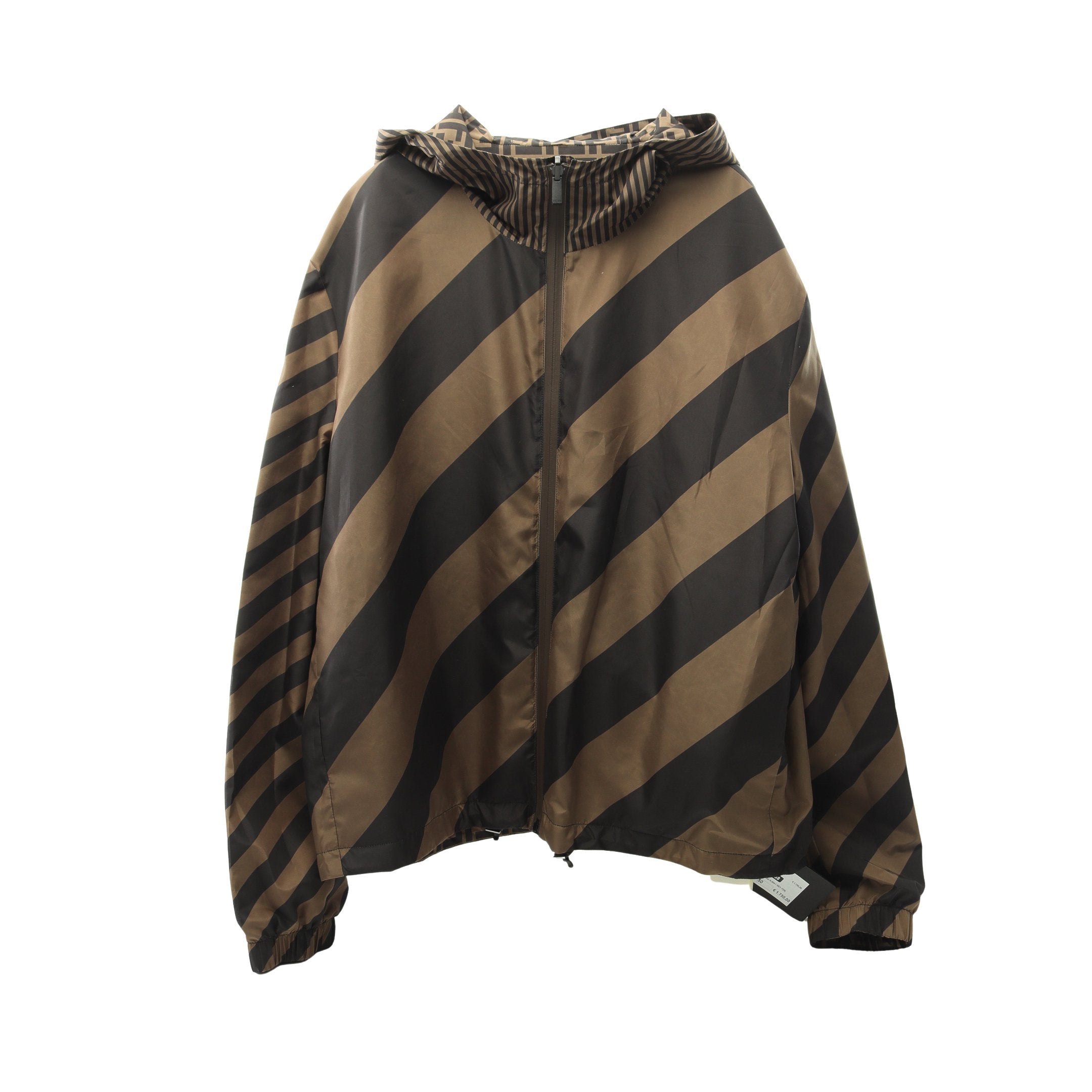 ズッカ ウィンドブレーカー マウンテンパーカー ブラウン ブラック