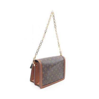 ドーフィーヌMM モノグラムリバース チェーンショルダーバッグ PVC レザー ブラウン 2WAY ルイヴィトン バッグ LOUIS VUITTON