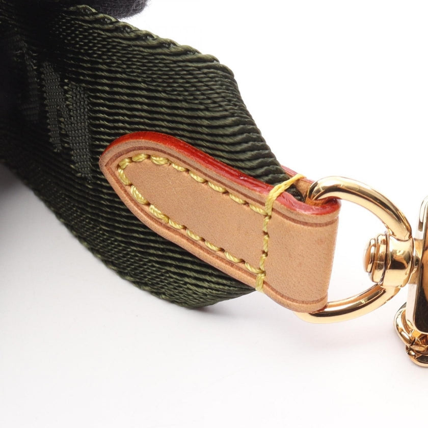 ルイ・ヴィトン LOUIS VUITTON ミュルティ ポシェットアクセソワール モノグラム カーキ ショルダーバッグ バッグ PVCコーティングキャンバス レザー レディース ブラウン系 / カーキ系 M44813 【中古】 ルイ・ヴィトン LOUIS VUITTON ミュルティ・ポシェット・アクセ