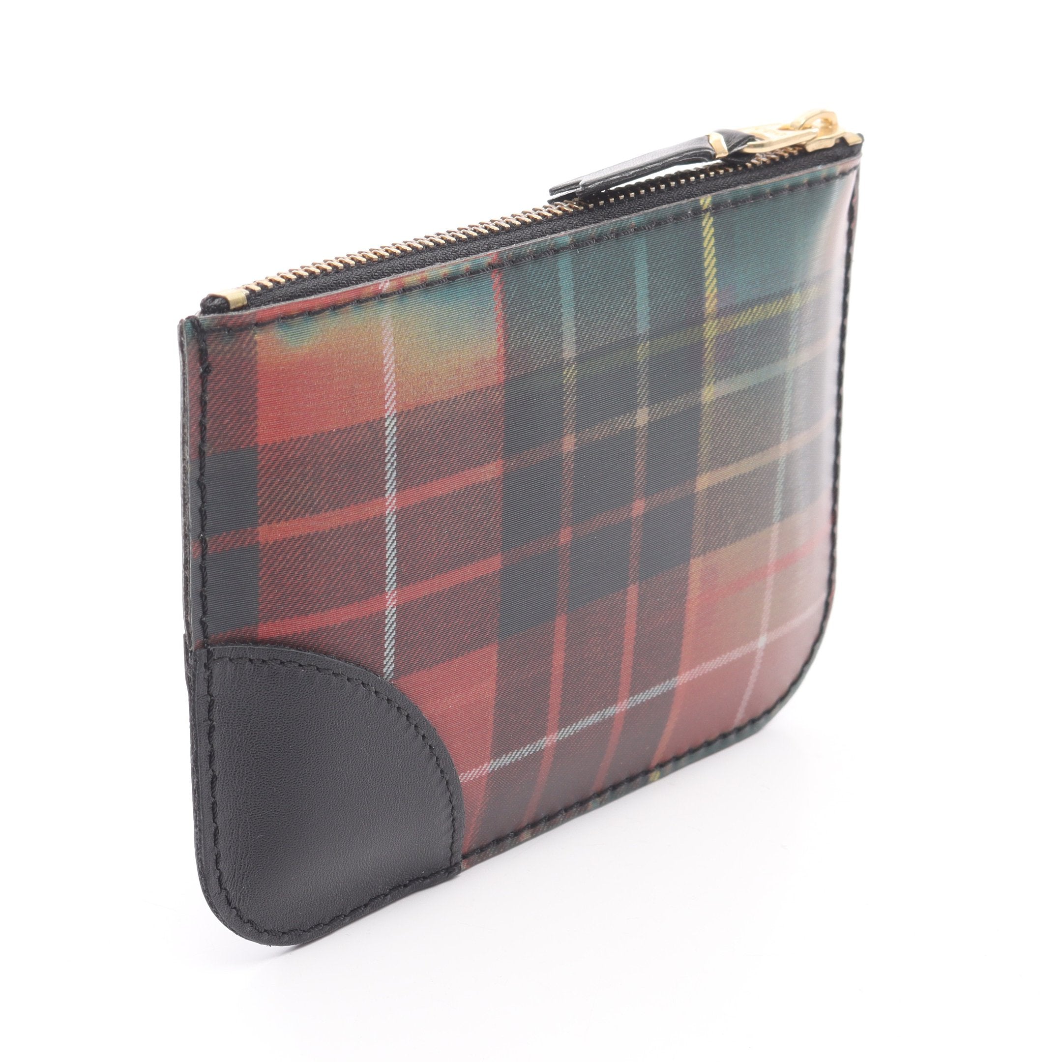 COMME des GARÇONS チェック柄 ケース Comme des Garçons Tartan Pouch Wallet Red – LACMA Store