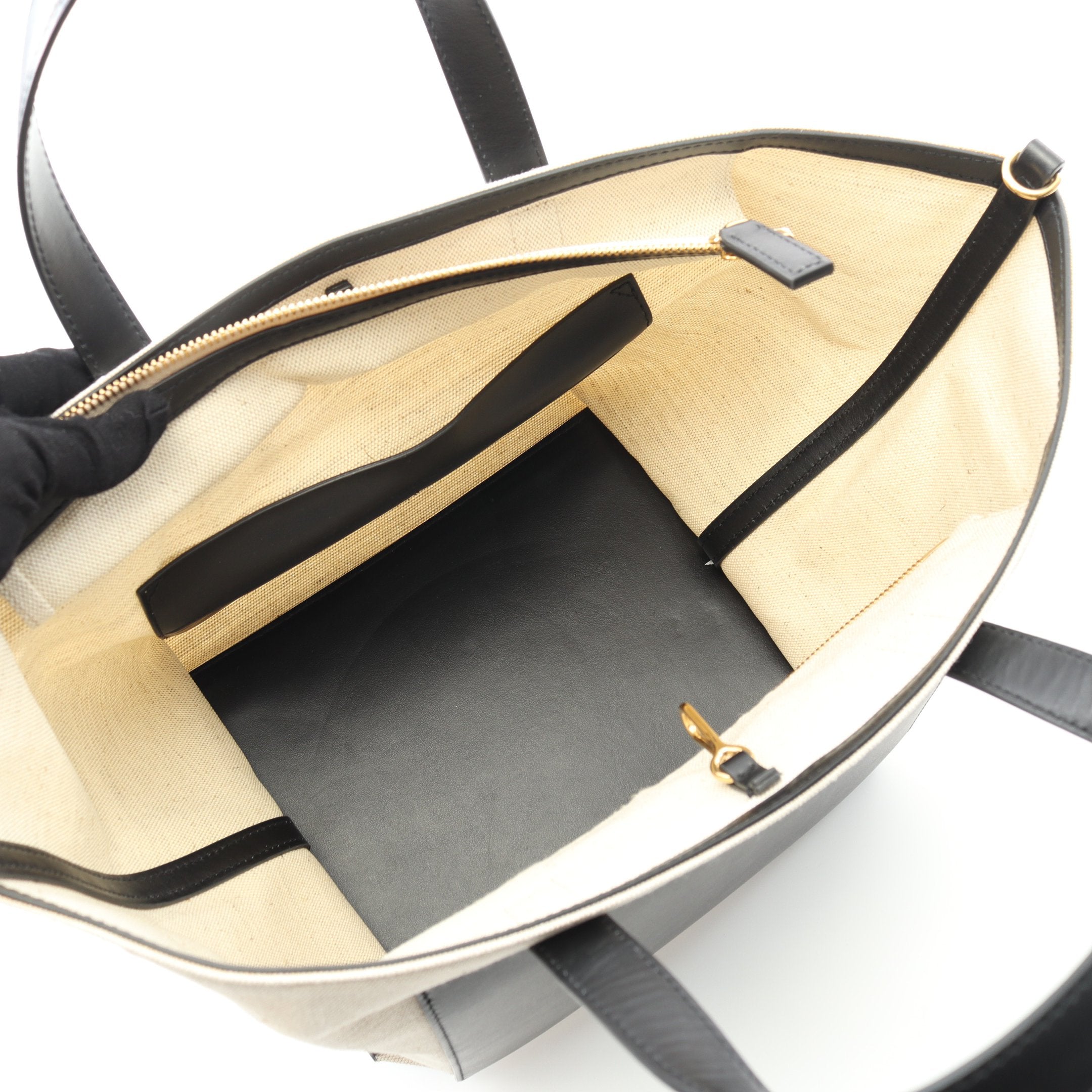 WANDER SQUARE SMALL ハンドバッグ トートバッグ キャンバス レザー