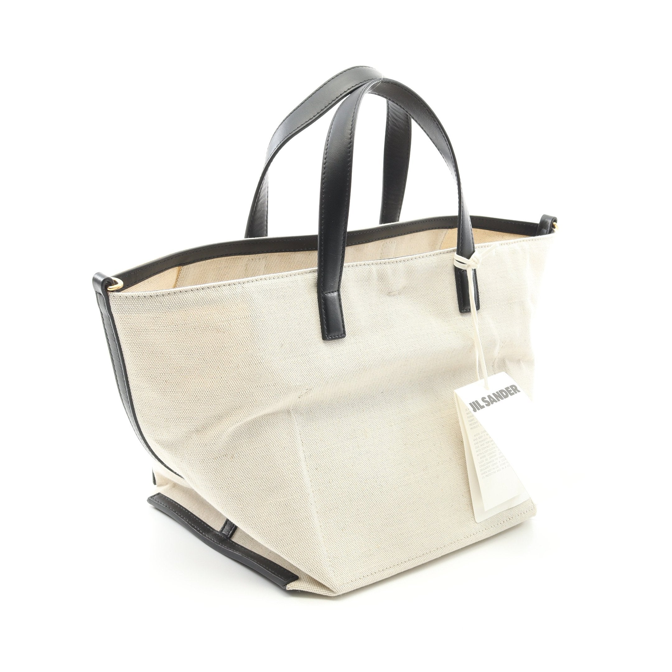 WANDER SQUARE SMALL ハンドバッグ トートバッグ キャンバス レザー