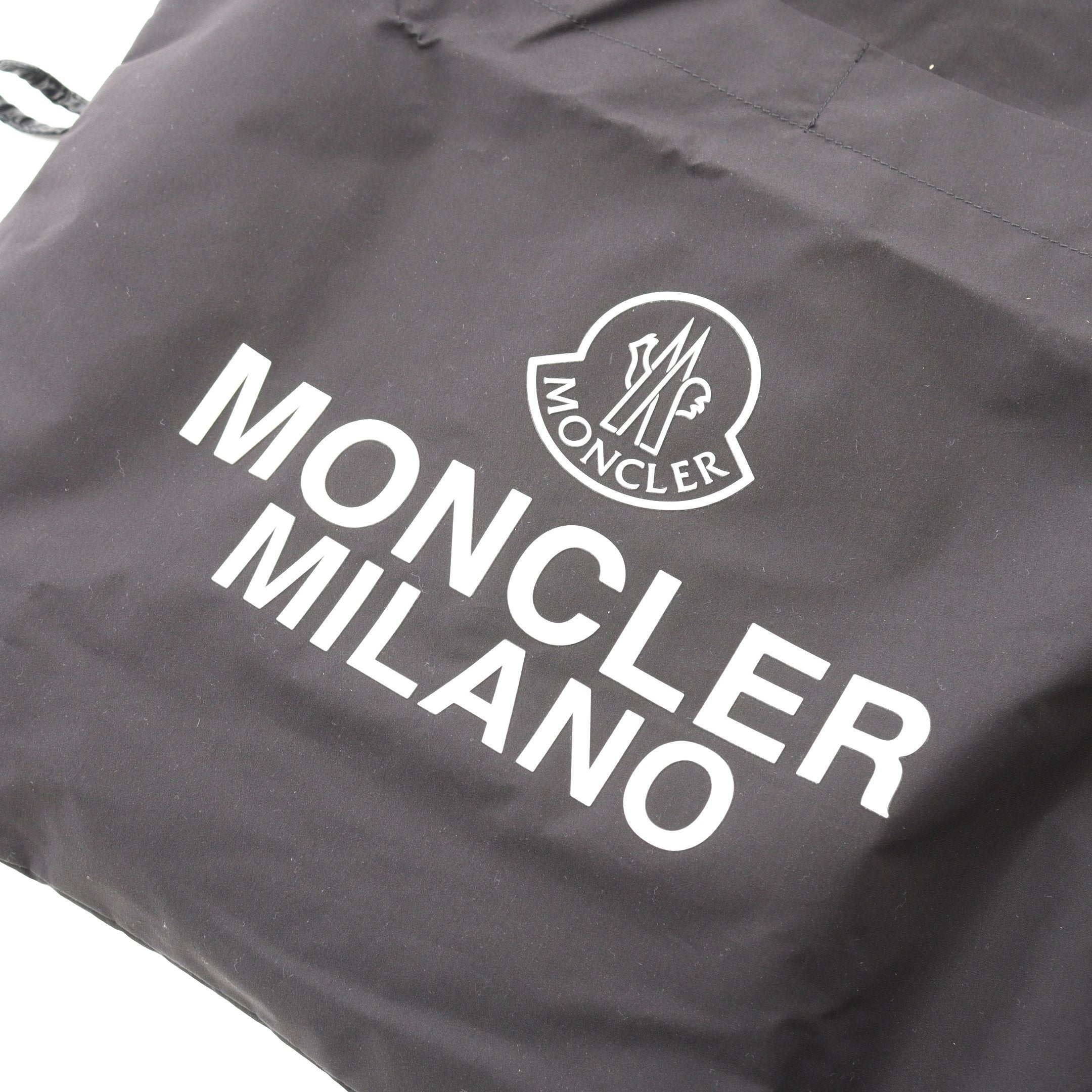 DRAWSTRING TOTE BAG ナップサック ファブリック ブラック