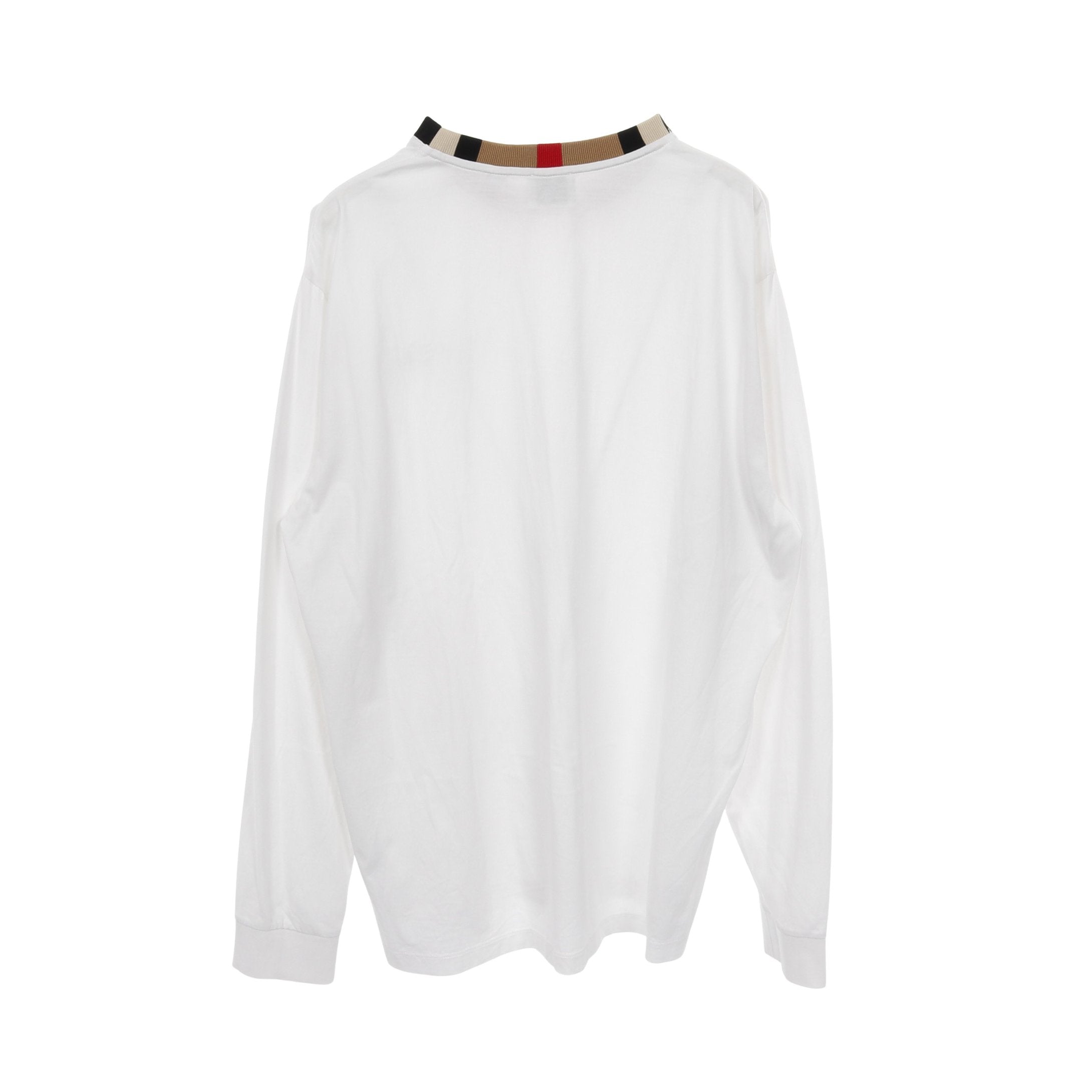 JARRAD チェックネック Tシャツ カットソー クルーネック 長袖