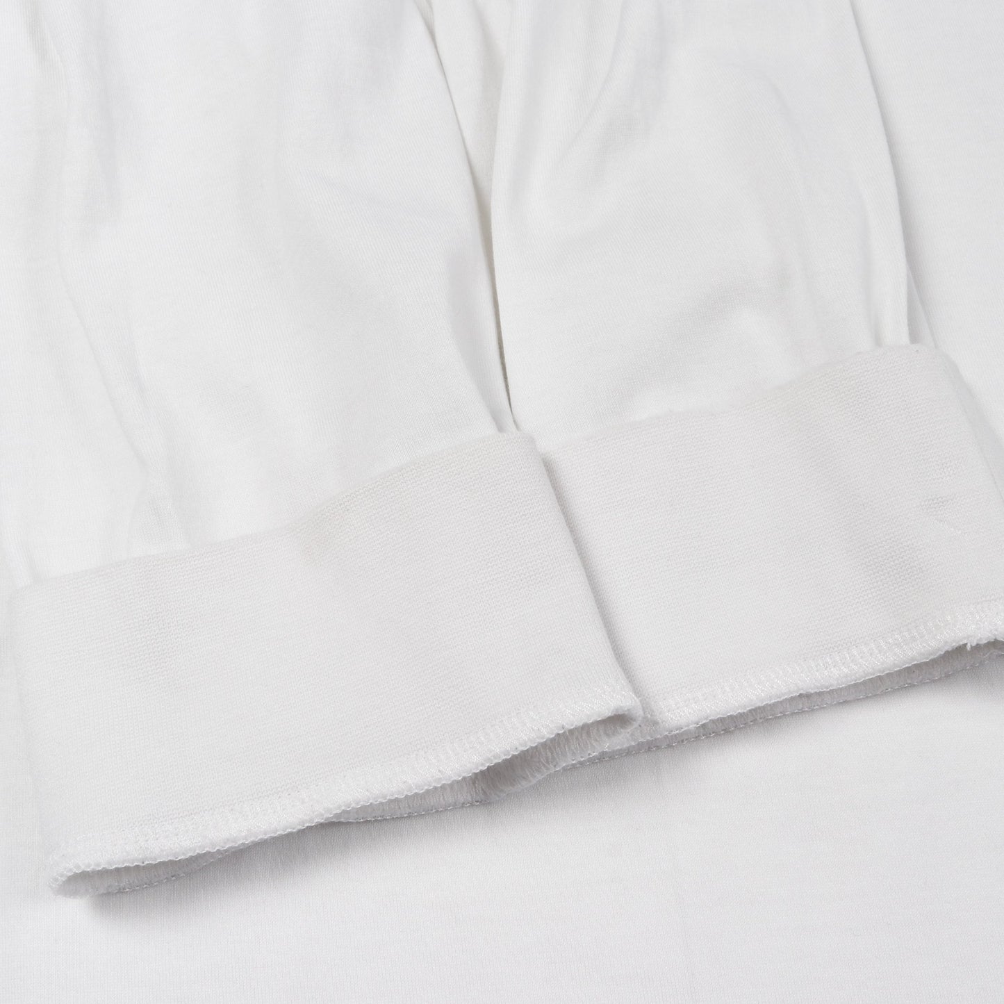 JARRAD チェックネック Tシャツ カットソー クルーネック 長袖 コットン ホワイト バーバリー トップス BURBERRY