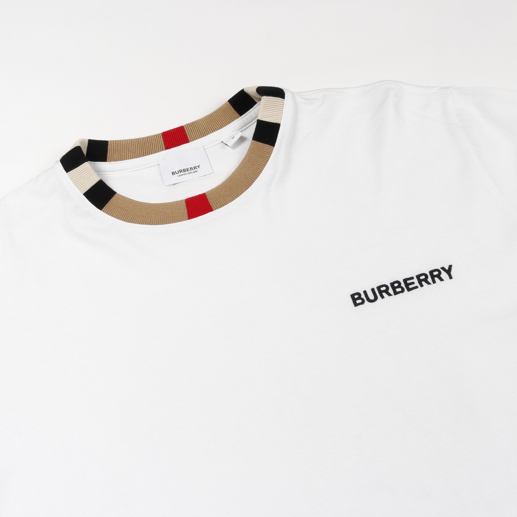 JARRAD チェックネック Tシャツ カットソー クルーネック 長袖