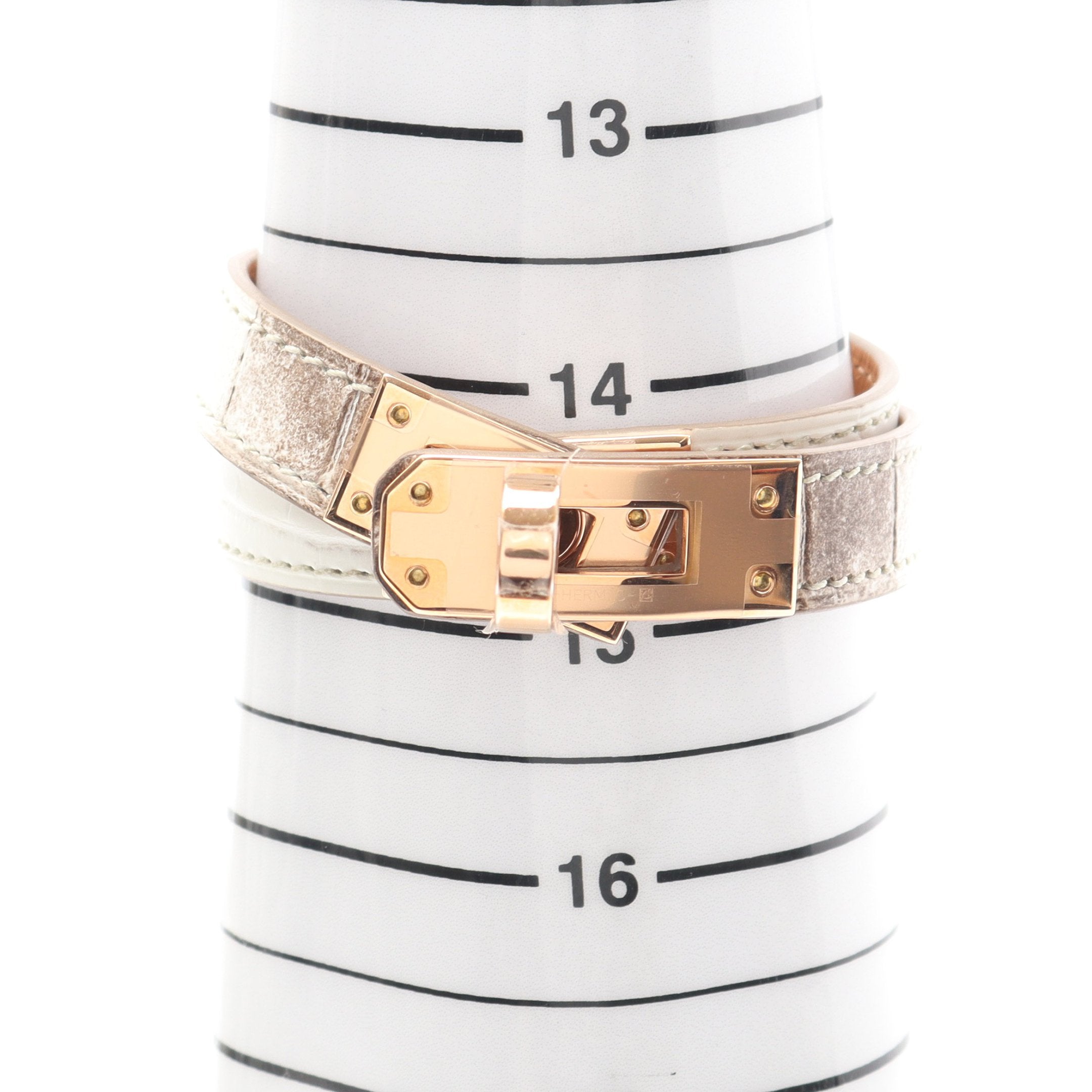 ケリー ドゥブルトゥール ヒマラヤ ブレスレット クロコダイル ニ